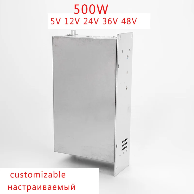YK 500W S-500 Power Source Supply AC DC SMPS 220V 5V 12V 24V 36V Switching Transformer Switch Customizable | Обустройство дома