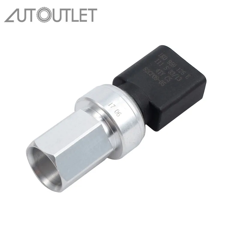 Авторозетка для кондиционера 1K0959126E 12 В A/C Датчик давления Audi A1 A3 Q3 Q7 1K0959126A