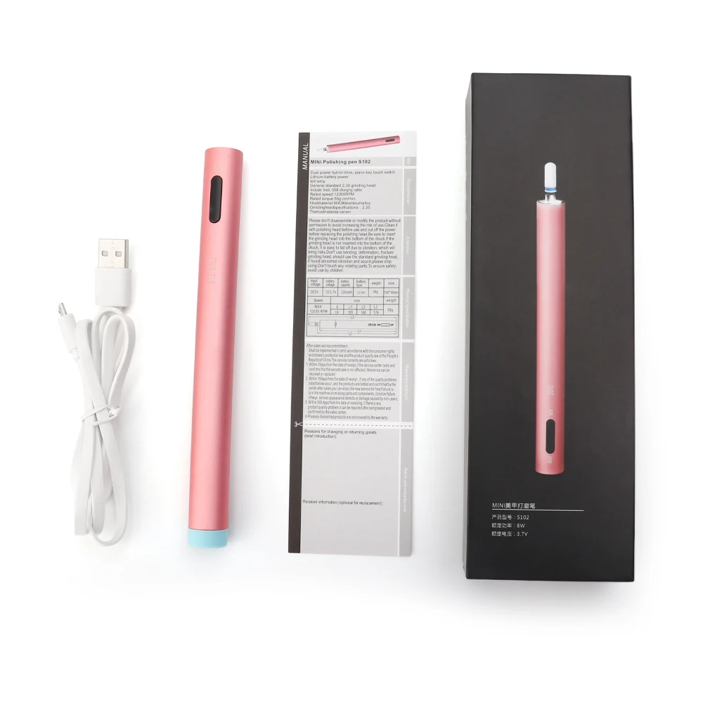 

Portable Electric 12000rpm Unloading Machine Nail Polishing Pen Unloading & Polishing Nail Polish Machine USB Charging Nail Art