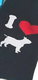Оригинальные носки с изображением животных с собачкой, подарок щенка Бультерьера Лабрадора, французского бульдога, каймы таксы корги 14 пар/лот - Цвет: BULTERIER  DOG SOCKS
