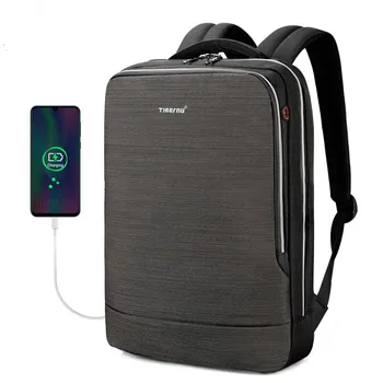 

New Man Backpack 4.0A USB Quick Charge Anti Theft Backpack Male For 15.6 Laptop Business Travel Bagpack Men Mochila