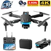 New LS878 Mini Drone 4K HD Wide Angle Dual Camera 1080P FPV Height Maintained RC Dron Foldable Quadcopter Helicopter Toy VS E525 1