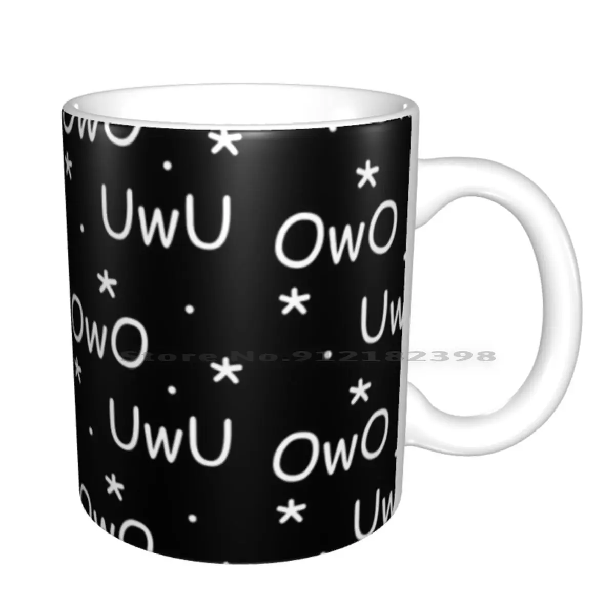 Kawaii OwO Face UwU Meme Anime Aesthetic Otaku Coffee Mug by ShirTom -  Pixels