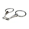 Stainless Steel Loose Ring Snaffle Bit Equestrian Equipment Horse Accessores 10.5cm