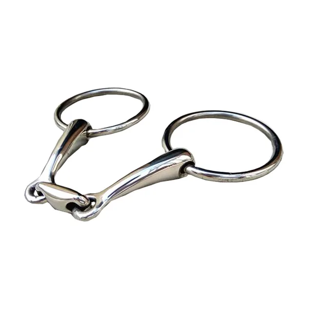 Stainless Steel Loose Ring Snaffle Bit Equestrian Equipment Horse Accessores 10.5cm Stainless Steel Loose Ring Snaffle Bit Equestrian Equipment Horse Accessores 10.5cm