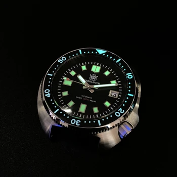 

Tuna 6105 Diver Watch 200M Waterproof automatic watch men Sapphire Crystal Stainless Steel NH35 Automatic Mechanical Watch men