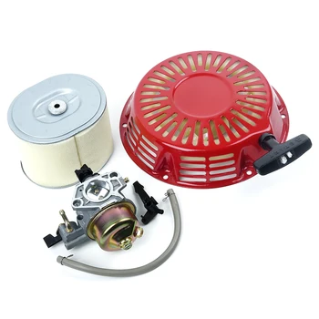 

Carburetor Carb Air Filter And Recoil Starter Fits For Honda GX390 13HP Carburetor Machain Accessories Kit 2020