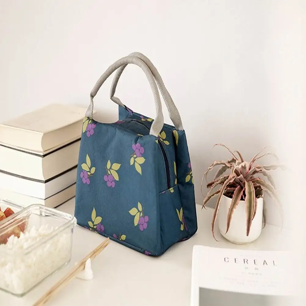Hot Sale Multifunctional Creative Insulation Bag Portable Ice Bag Thick Aluminum Foil Insulation Lunch Bag with Canvas Tote Bag