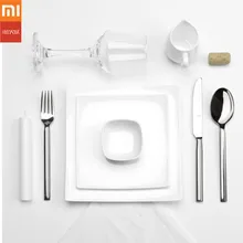 Xiaomi Mijia Huohou стейк ножи ложки вилка нержавеющая сталь столовая посуда бытовые столовые приборы для семьи друзей подарок