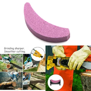 

5pcs sharpening stone Professional Quick Sharpener Pink Stone Polishing Sharpening gadgets For Chain Saw kitchen Accessories