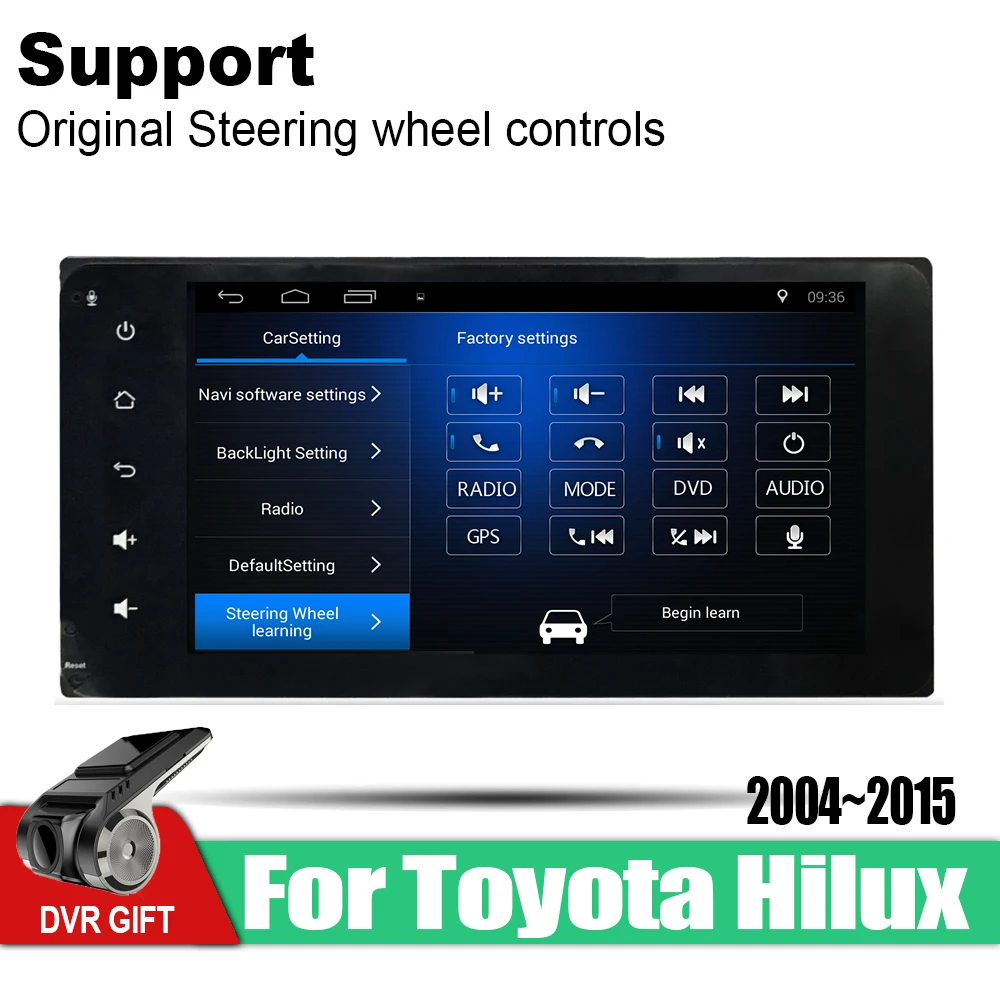 ZaiXi 7 дюймовый 2Din Android автомобильный радиоприемник Wifi Авторадио HD 1024*600 Tochscreen GPS