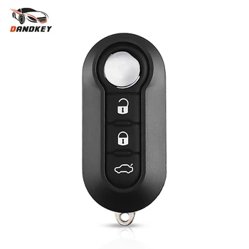 

Dandkey For Citroen For Peugeot Key Case 3 Buttons Flip Remote Key Shell For FIAT 500 Panda Punto Bravo Car Alarm Keyless SIP22