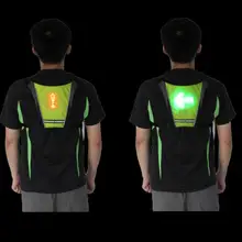 Multi-function Wireless Remote Control LED Light-emitting Vest Cornering Lamp LED Backstrap T