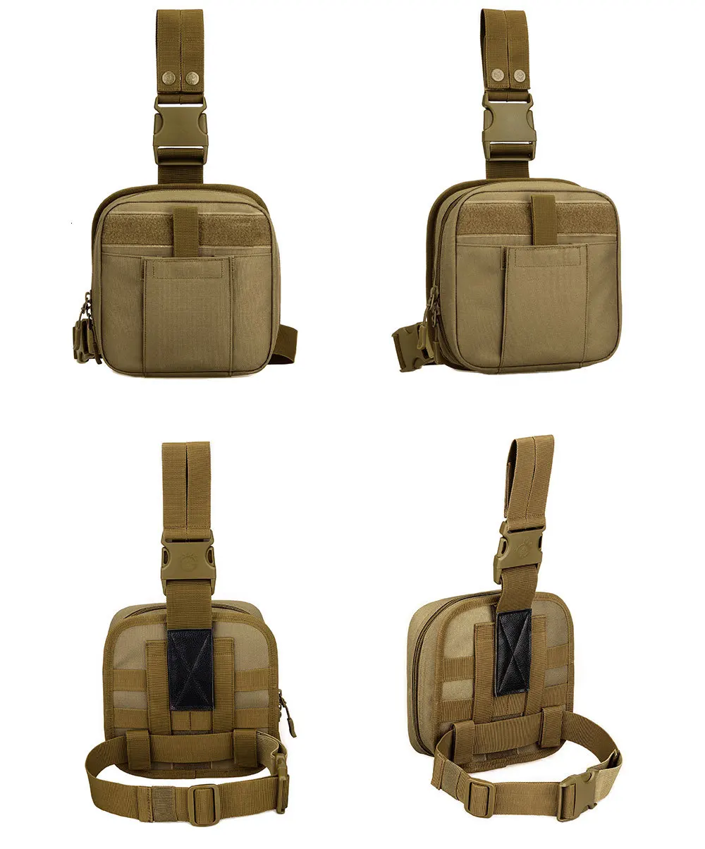 Тактическая Сумка для ног, Западная сумка, водонепроницаемая военная сумка, система Molle, набор первой помощи, медицинская сумка для походов, охоты, треккинга, сумка для ног
