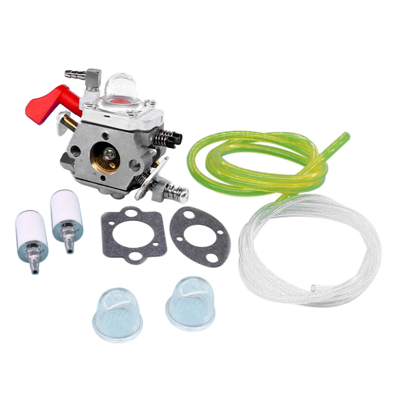 Carburetor Kit For Walbro WT 997 668 Carb 23-30.5CC Zenoah CY HPI Baja 5B Pack gaskets fuel filters primer bulbs 6616 fuel pipe