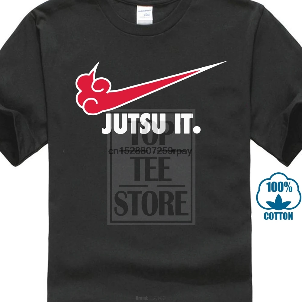 Akatsuki Jutsu It T Shirt Funny Parody Naruto Japanese Anime Tee Top Men S Xxlfree Shipping Harajuku Tops |