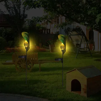 

LED Solar Powered Light IP65 Waterproof Stake Ground Lamp LED Solar Garden Light Outdoor Decor Lighting for Yard Lawn Pathway