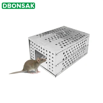 

Household Large Automatic Continuous Reusable Catch Mouse Traps Bait Snap Catcher Mice Mousetrap Hunt Rat Mice Rodent Cage