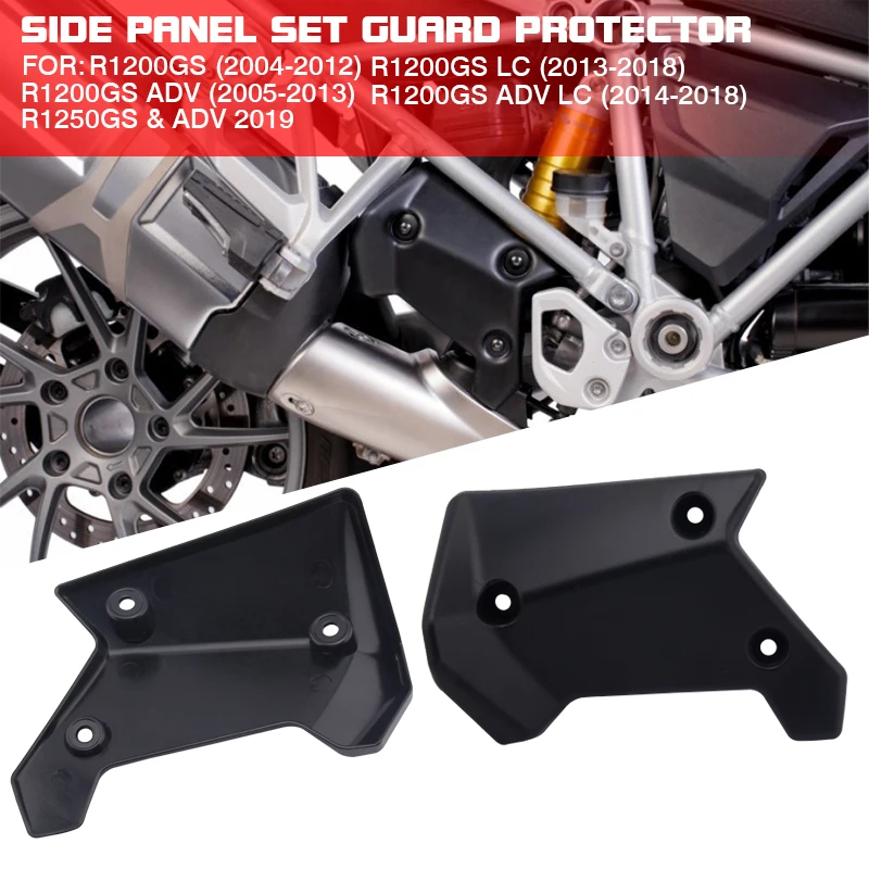 

For BMW R1200GS/LC/ADV 2013-2018 R1250GS/ADV 2019 Motorcycle Upper Frame Infill Middle Side Panel Set Guard Protector