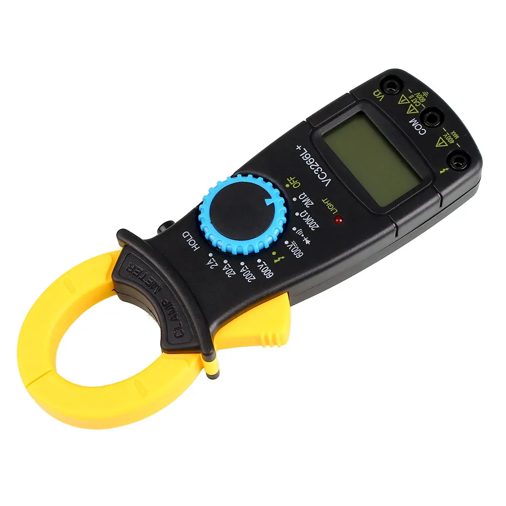 

Digital Clamp Multimeter AC DC Volt Voltage Ohm Electronic Tester Meter