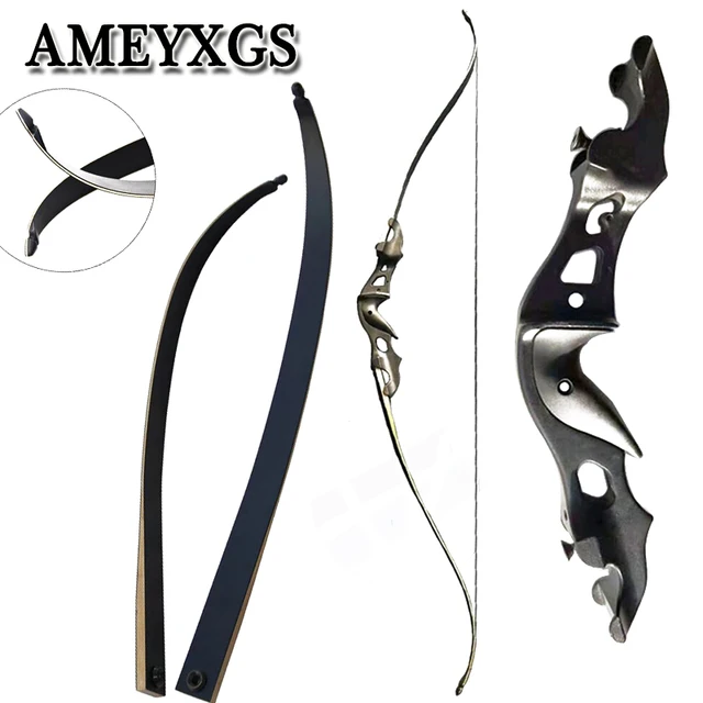US $69.87 1Set Archery Inches Hunting Recurve Aluminum Longbow Hunting Shooting Game