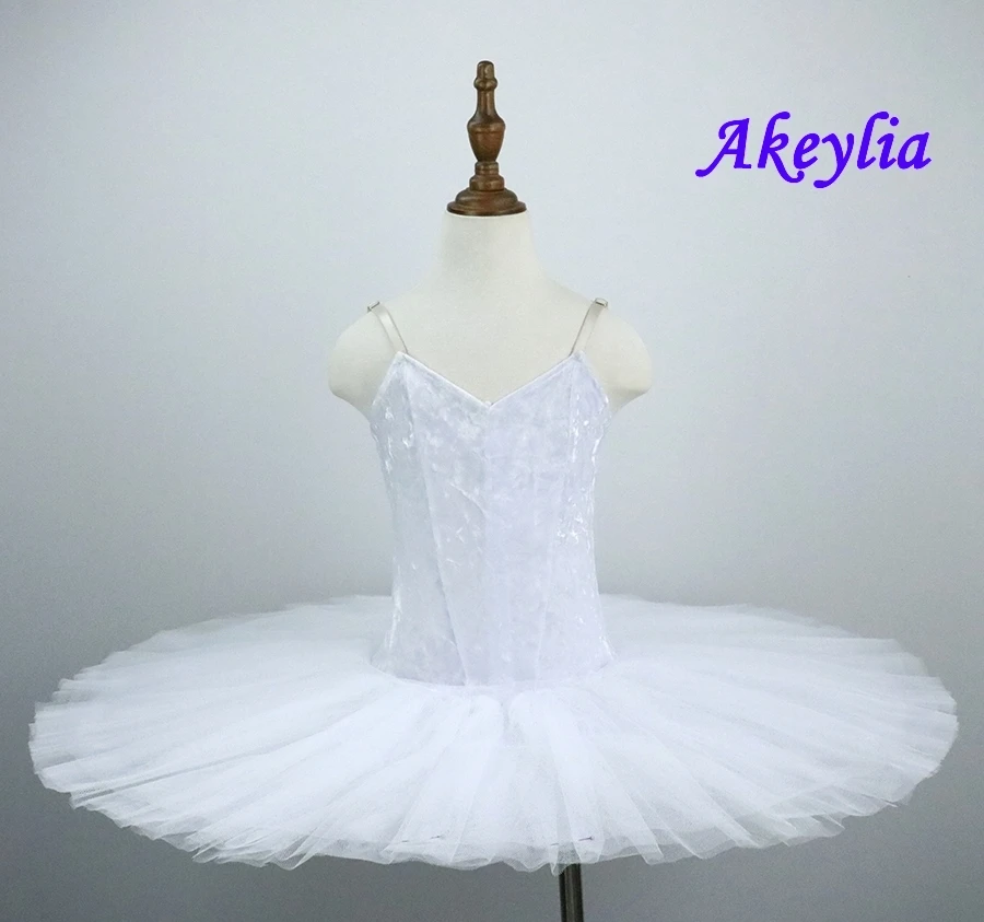 Velvet bodice ballet tutu royal blue dress junior pre-professional dance costumes stage ballet tutu skirts pink sky blue white