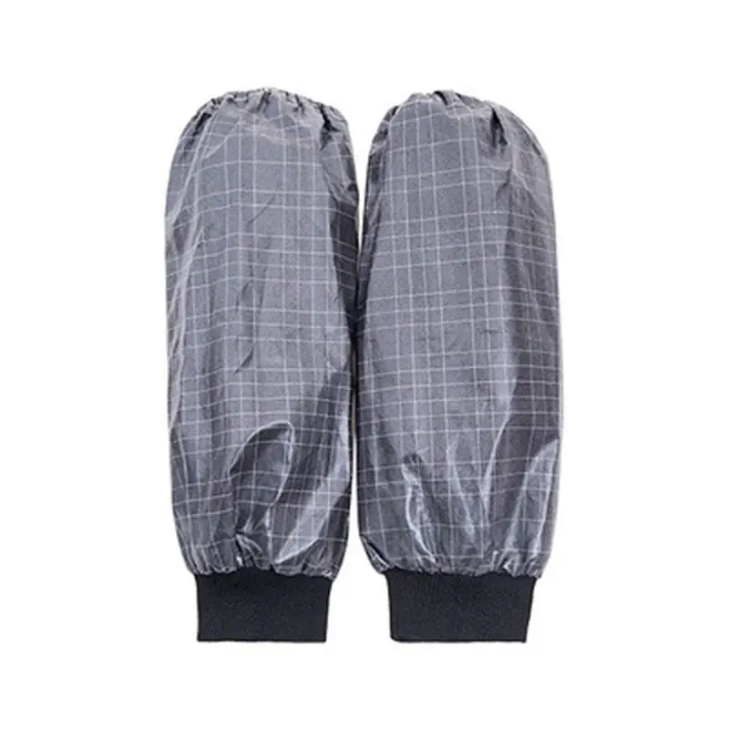 Black Plaid Женский очищающий рукав эластичный манжет нарукавник бытовой противообрастающий Водонепроницаемый защитный инструмент для рук кухонный инструмент - Цвет: Black Plaid