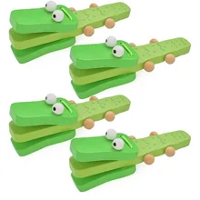 

Crocodile Wooden Castanets Baby Music Toys Jugetes Para Bebes Jouet Enfant 2 3 4 5 6 Ans Kinder Spielzeug