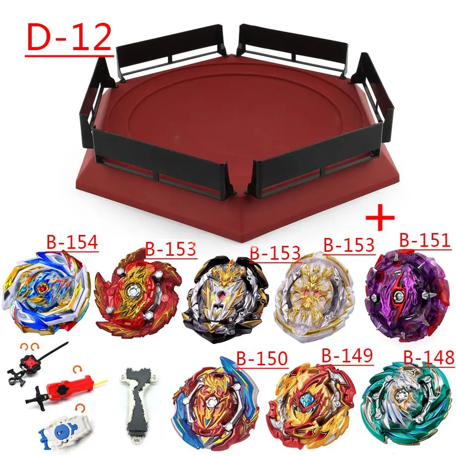 Beyblade Burs Explosion Hood Blade Burst Evolution стадион битва Арена вращающийся гироскоп игровой диск взрослый ребенок подарок - Цвет: D12