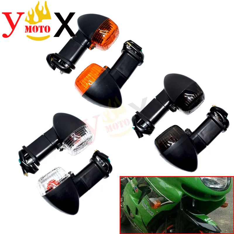 Передний светильник Тель поворота мотоцикла мигалка для Kawasaki Ninja ZX6R ZX-6R ZX7R ZX-7R ZX9R