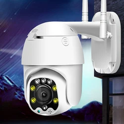 3mp 5x zoom óptico wi fi câmera ip casa inteligente proteção de segurança vigilância ao ar livre cctv 360 ptz rastreamento automático monitor ip cam