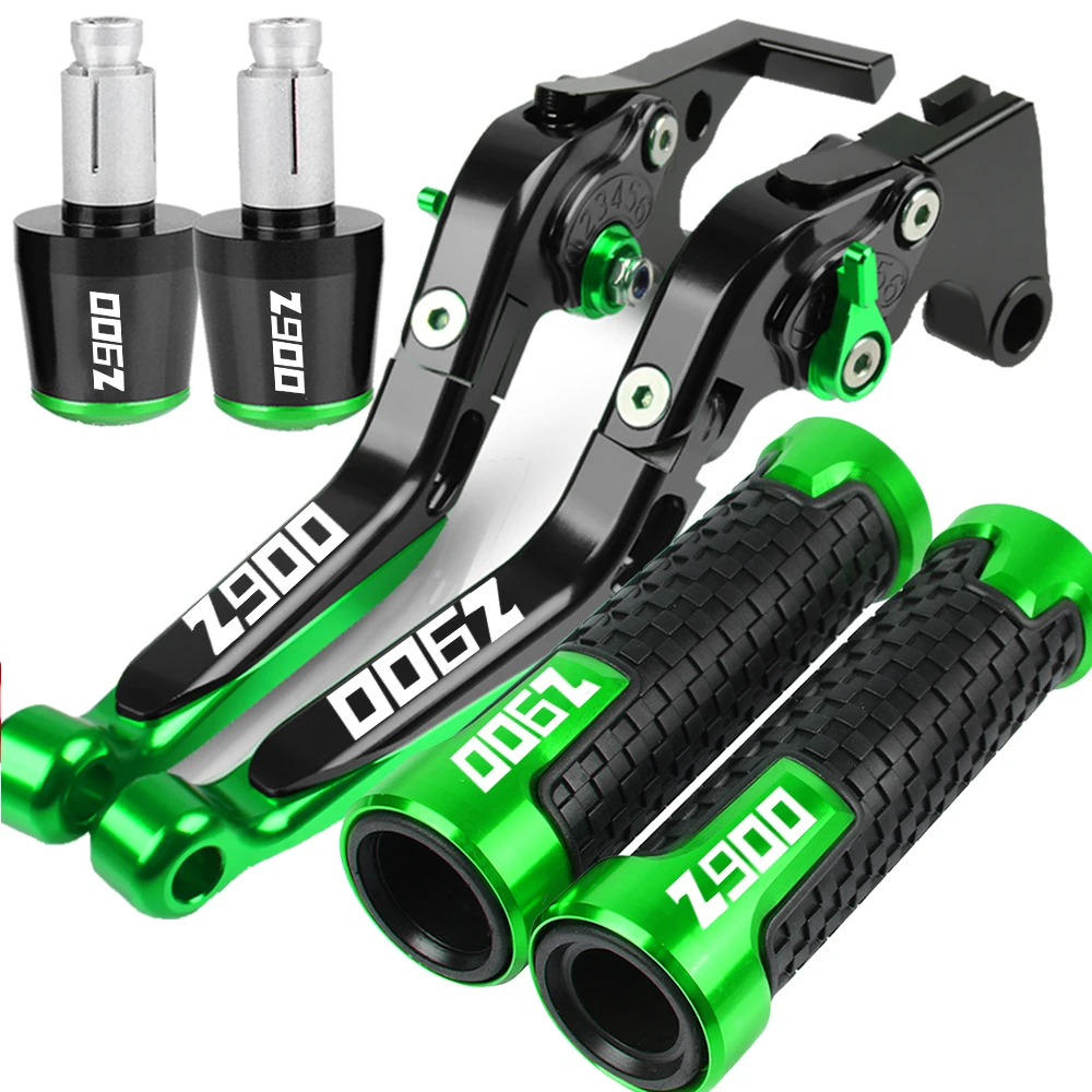 Motorcycle CNC Aluminum For KAWASAKI Z900 2017-2019 Brake Clutch Levers Handlebar Handle Grips Ends Z 900 Z-900 2018 2017 2019