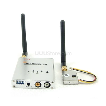 

New 2.4G 100MW wireless image transmission video transmission set AV transmitter and receiver FPV aerial photography equipment
