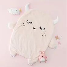 Хлопок INS Милый Дьявол одеяло детские тренажерные залы игровые коврики игровой коврик детская комната украшение Мультфильм Монстр ковер фотографии реквизит