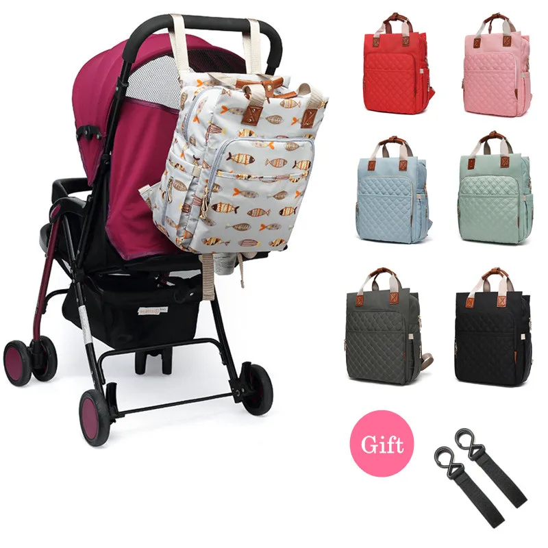 

2019 New Diaper Bag Backpack Large Capacity Waterproof Nappy Bag Kits Mummy Maternity Travel Backpack Nursing Handbag