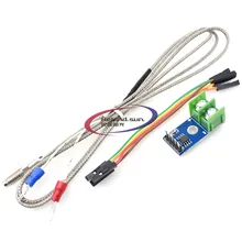 Max6675 módulo + k tipo termopar senso temperatura graus módulo para arduino