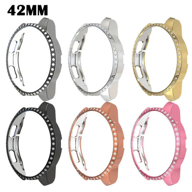 Алмазный защитный чехол для samsung Galaxy Watch 46 мм 42 мм, активный ударопрочный чехол для часов, бампер, аксессуары