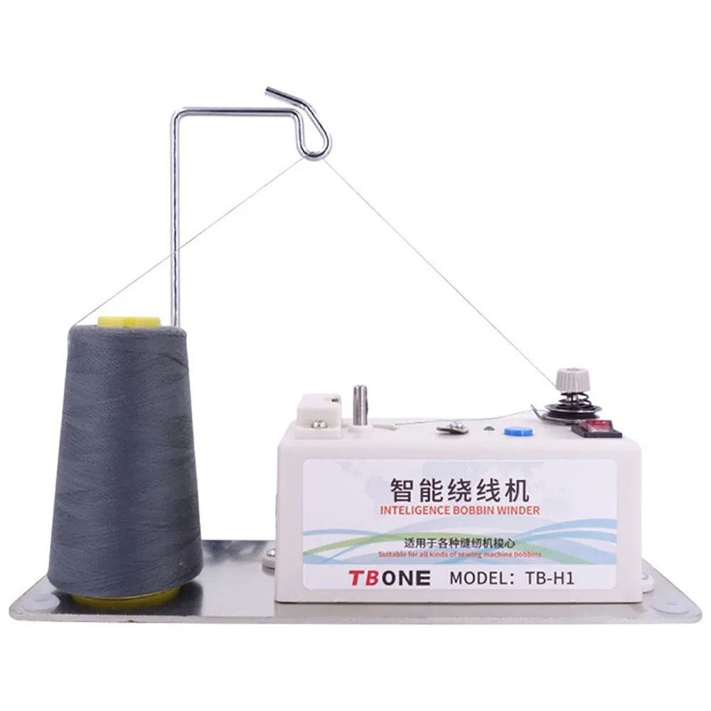 Máquina de costura assistente bobina dobadoura elétrica inteligente automática thread stand acessórios bordado ferramenta bobinas universal