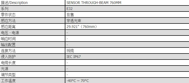 E32-TC200 Omron волоконно-оптический датчик высококачественный