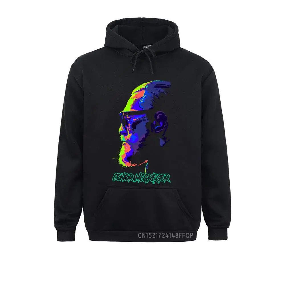 Notorious Neon Bulb Men's Sweatshirts Connor Conor Mcgregor Basic Hoodies High Street Coats Pullovers Party Printed | Мужская одежда