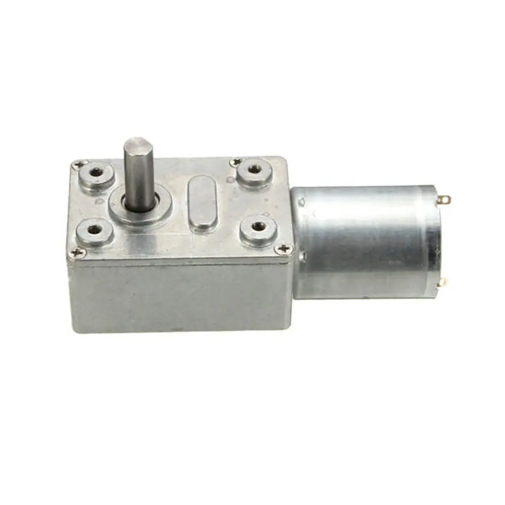 Gw370 Dc 12v 30rpm Реверсивный высокий крутящий момент турбо червячный мотор редуктор