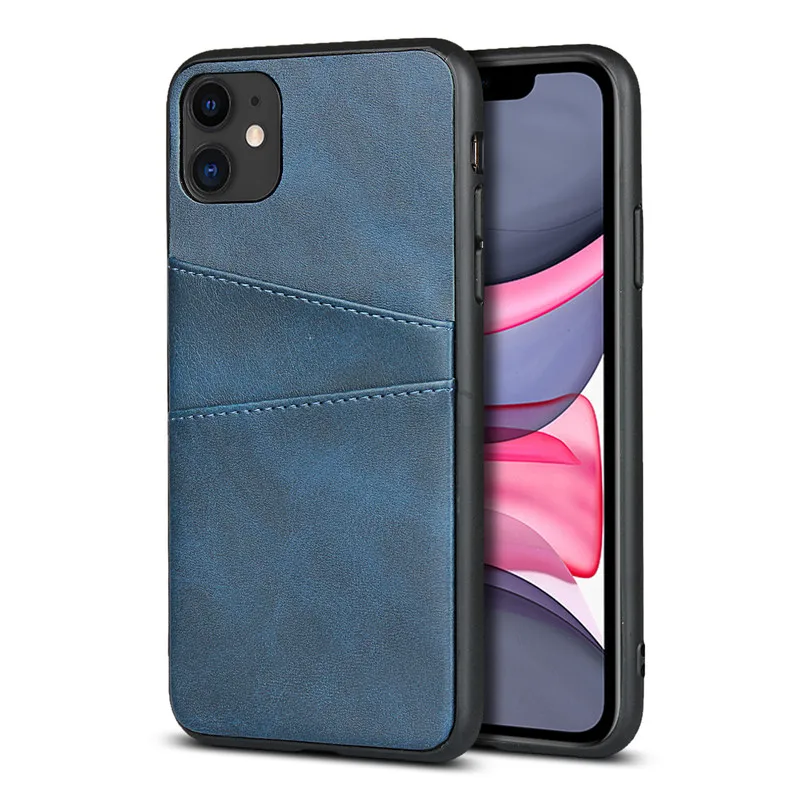 

Case For Iphone 8 Plus Luxury Leather Wallet Card Slot Back Cover For Iphone 7 8 SE2020 7 8 Plus Anti-fall shockproof Cover