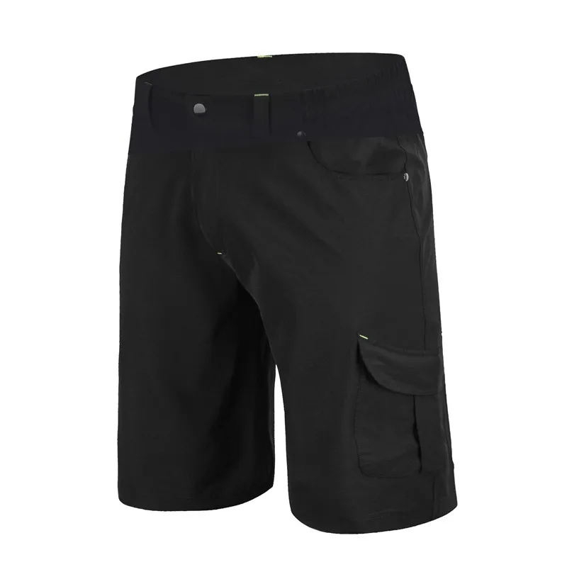 Черный Новинка, Wielrenbroek, мужские шорты для горного велосипеда, велосипедные шорты для езды на велосипеде, для спорта на открытом воздухе, для бега, для горного велосипеда, короткие брюки - Цвет: Черный