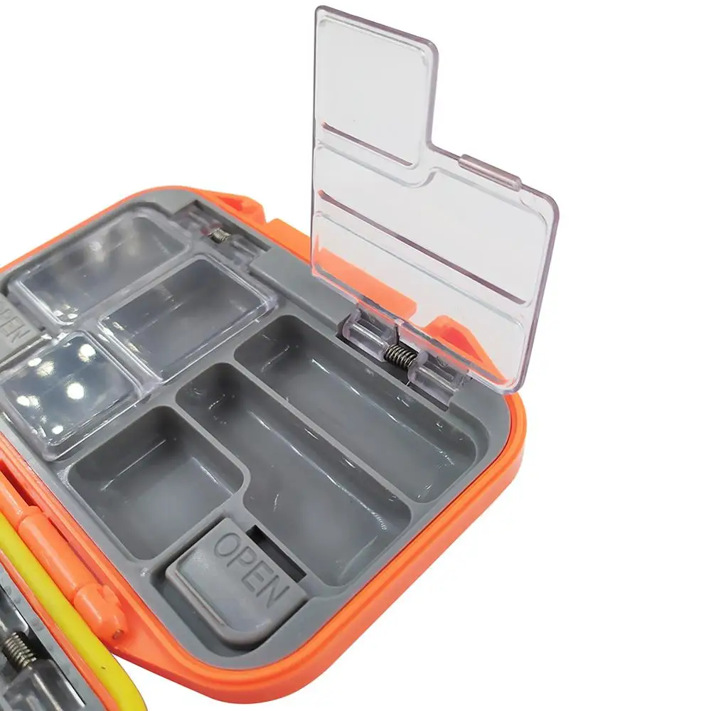 Waterproof Fishing Box Fishing Tackle Box Double Size Hook Lure Box Feeder  Carp Fishing Accessories Storage Boxes 12 Compartment - AliExpress