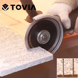 TOVIA 115mm 125mm Thin   Diamond  Circular Saw Blade Stone Cutting Disc Tile Cutting Blade Suitable For Angle Grinders