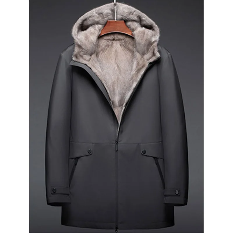 casaco de vison masculino