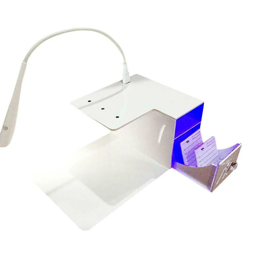 Профессиональный USB Powered набор для наращивания ресниц верстак светодиодный светильник поддержка шеи Макияж инструмент практичная акриловая u-образная подушка
