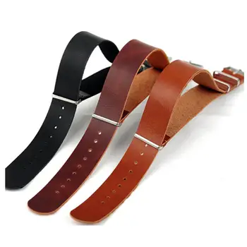 

Universal Solid Color Faux Leather Watch Wrist Strap Adjustable Replacement Band