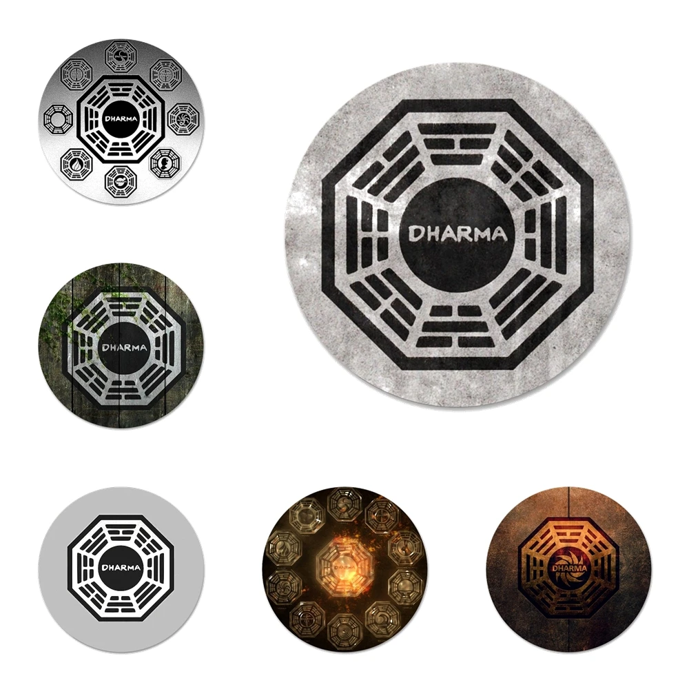 Магнитная открывалка для бутылок Lost TV Series Dharma холодильника пива колы Sue 58 мм | Дом