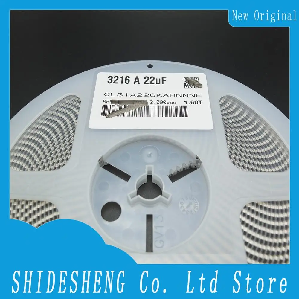 1206 25V 22 мкФ ± 10% X5R -55-85 ℃ 100% Новый оригинальный электронный компонент IC чип чем
